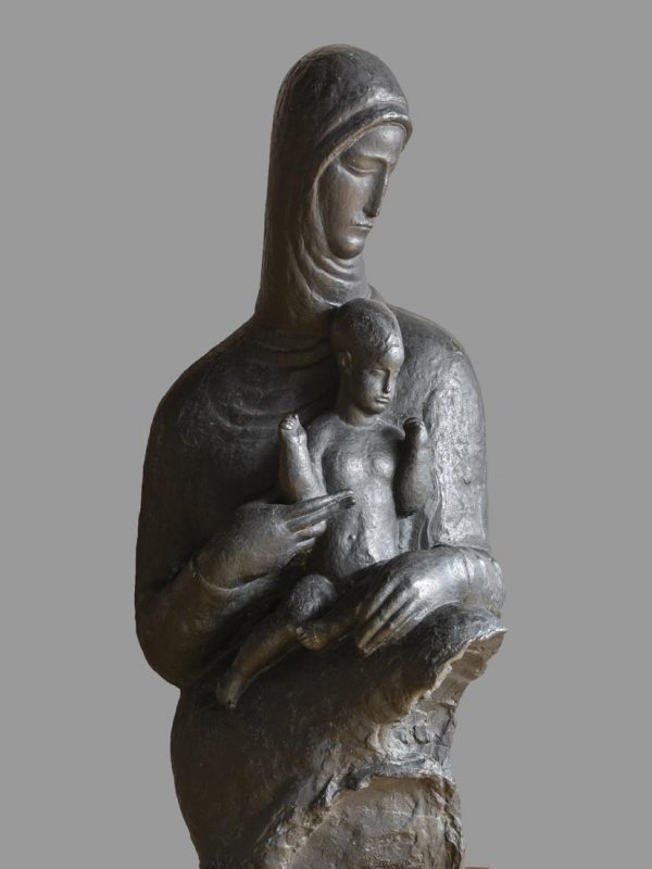 Gospa s djetetom (dugog vrata i glave), 1916